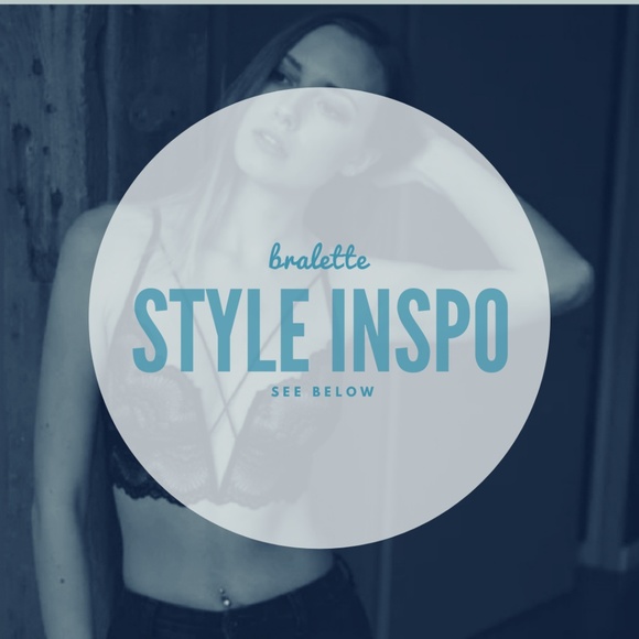 Mystic Deep V Lace Bralette - Picture 4 of 8